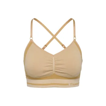 Hummel MT LULU SEAMLESS SCRUNCH Sports Underwear Women's Beige