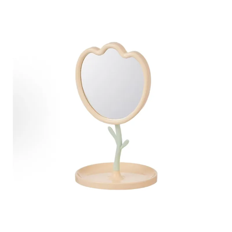 Future Maple Tulip Floral Rotatable Make Up Mirrors-5