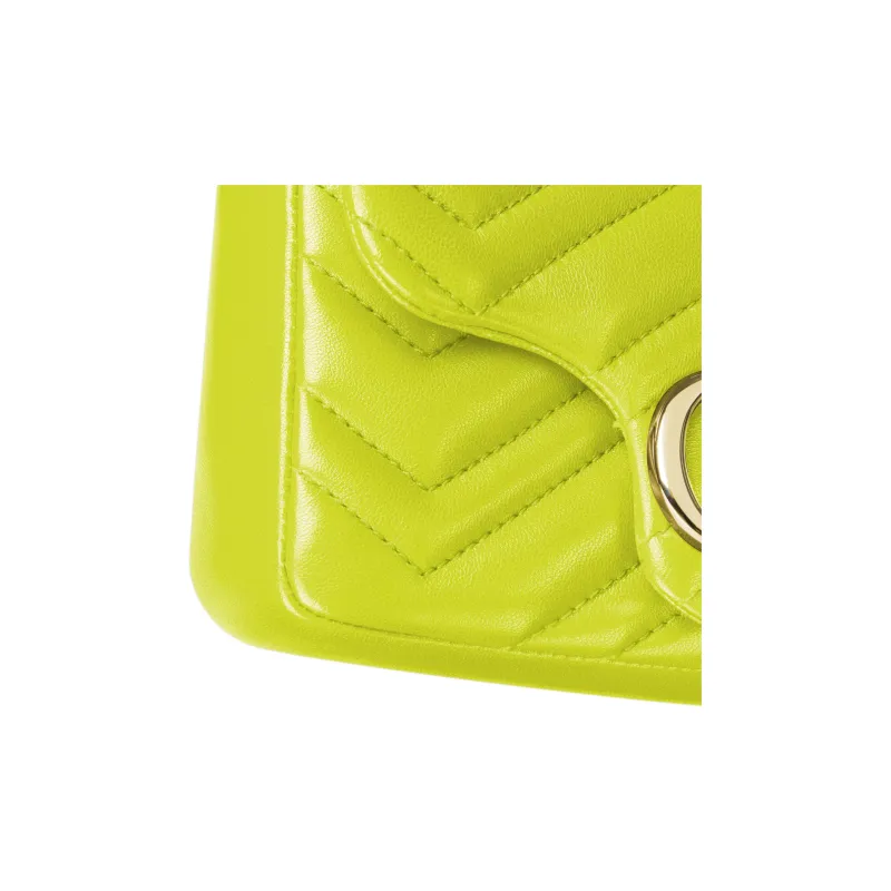 GUCCI GG Marmont Lambskin Shoulder Bag Mini Women's Bright Green-5