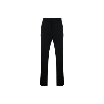 SAINT LAURENT Button Detailed Straight Leg Trousers