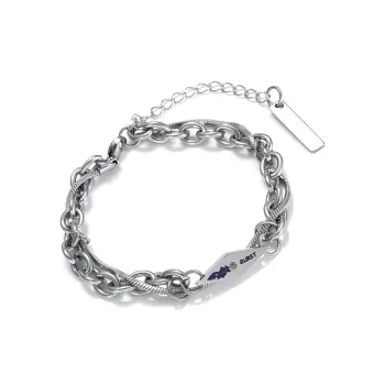 ALIEN BANG Titanium Steel Bracelets Men's