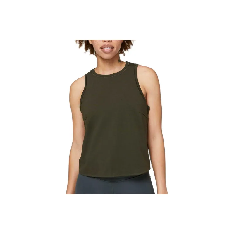 Lululemon Minimal Sport Vests Women's Dark Olive Green-0