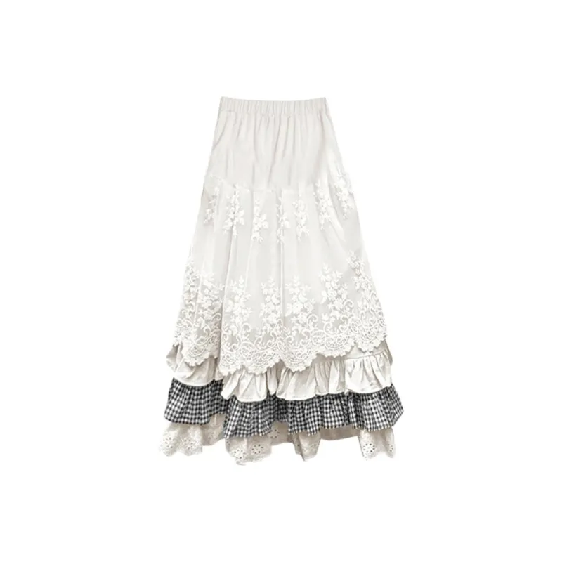 JOLLIGHT Casual Long Skirt Women's-0