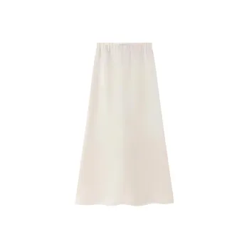 VIKTORIACHAN SS24 Casual Long Skirts Women's Dusty Pink