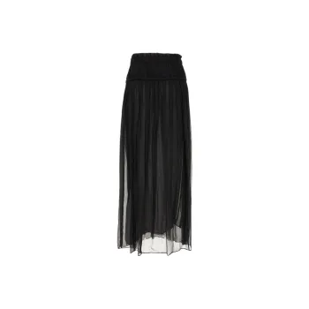 ISABEL MARANT Casual Long Skirt Women's Black