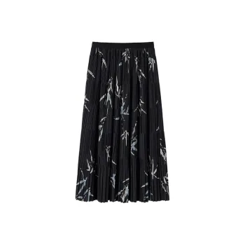 NINE WEST Casual Long Skirts Women's Black