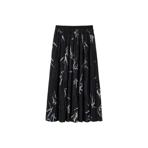 NINE WEST Casual Long Skirts Women's Black