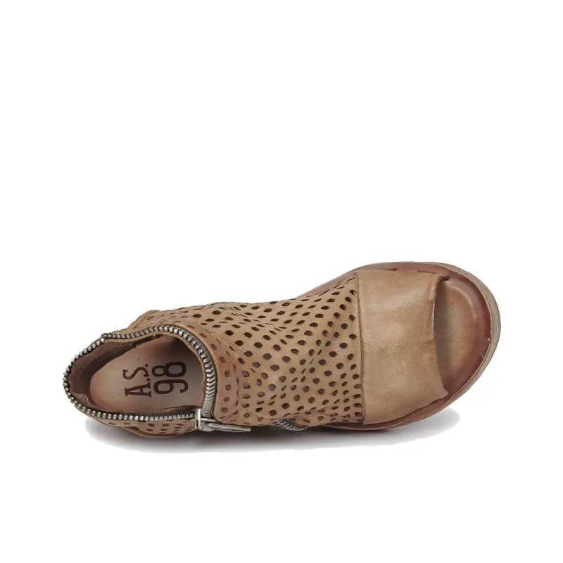 AirStep NOA ZIP Roman Sandals Women's Brown-4