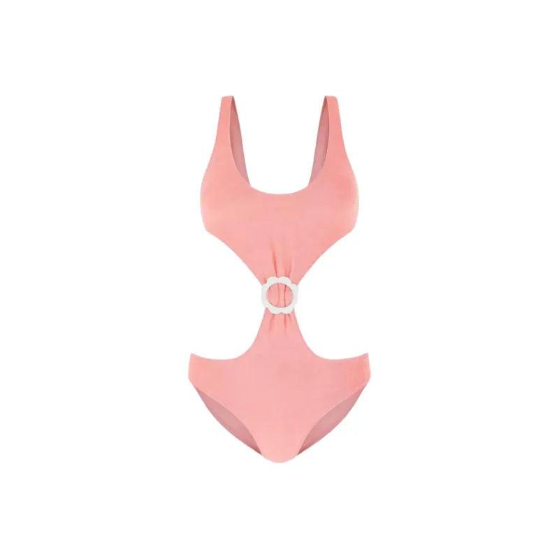 LISA MARIE FERNANDEZ Scallop Trikini-0