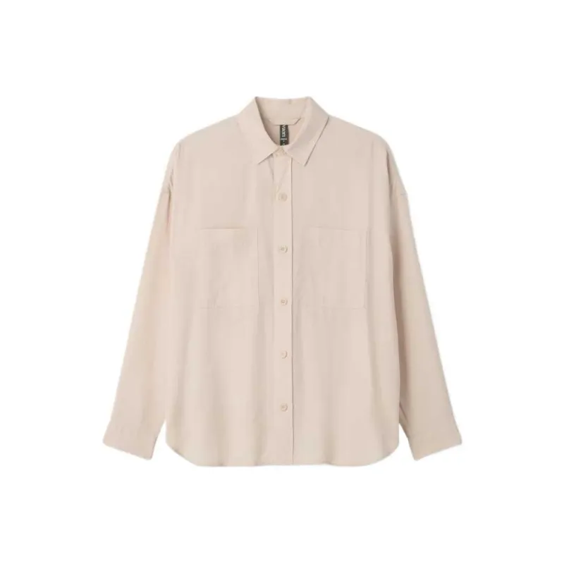Vuori Shirt Women's Warm Velvet Apricots-0