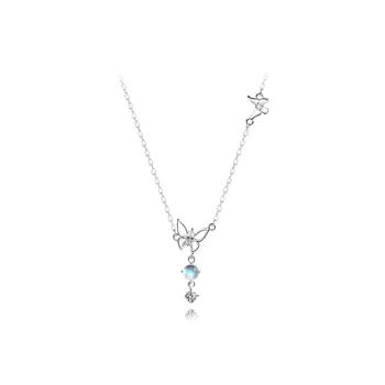LuluCanaan Glass Cat Eye Necklaces Women's