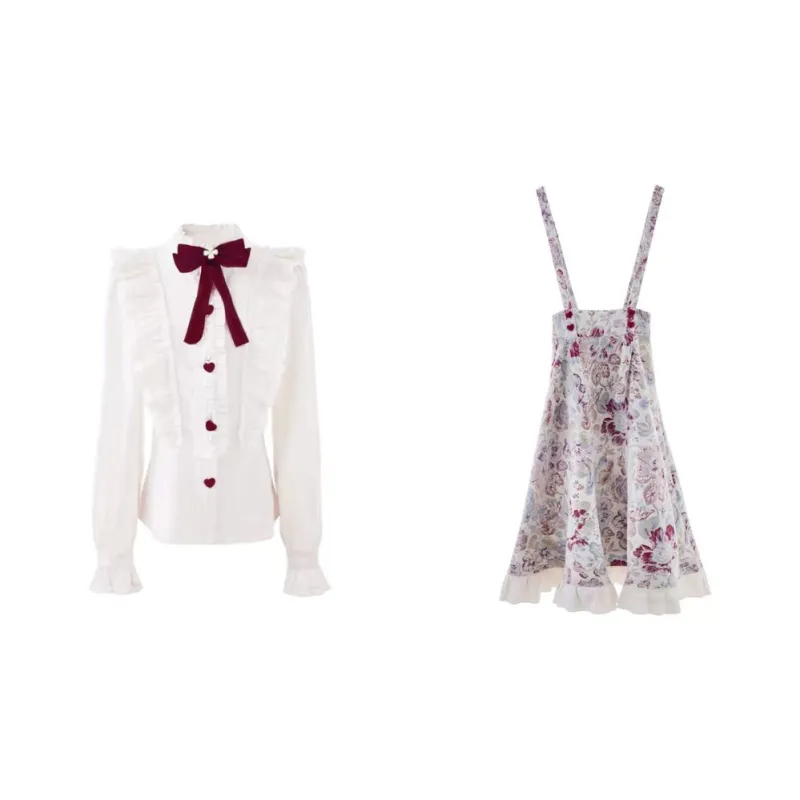 PUREIDOL Two Piece Skirt Sets Women's-0