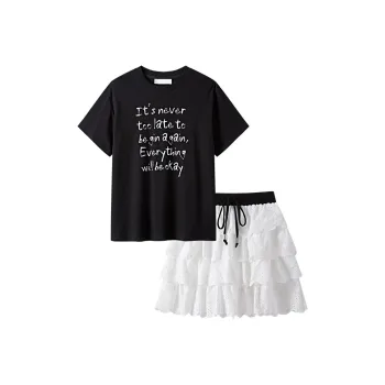 ABBY GODDESS Two Piece Skirt Sets Women's