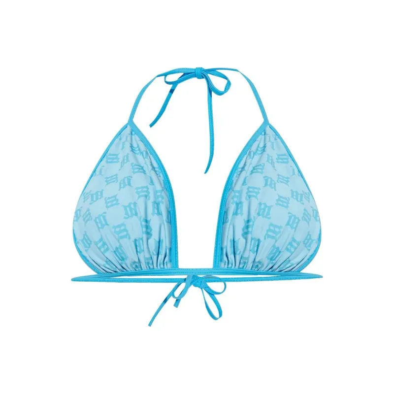 Misbhv Logo Printed Swimsuit Top-0