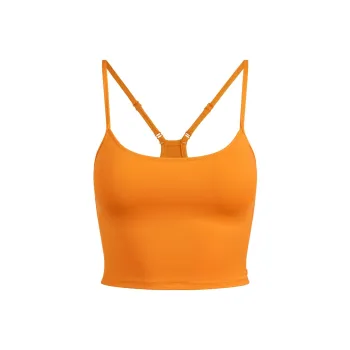SKIMS SS25 SIGNATURE SWIM CAMI TOP Bikini Women's Tangerine/Orange