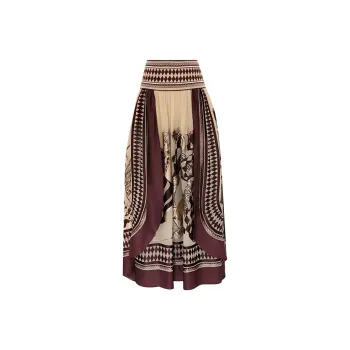 Zimmermann Illustration Otto Maxi Skirt