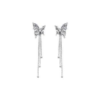 KING OF BLING Alloy, Zircon, Glass, Artificial Pearl Earrings Women's