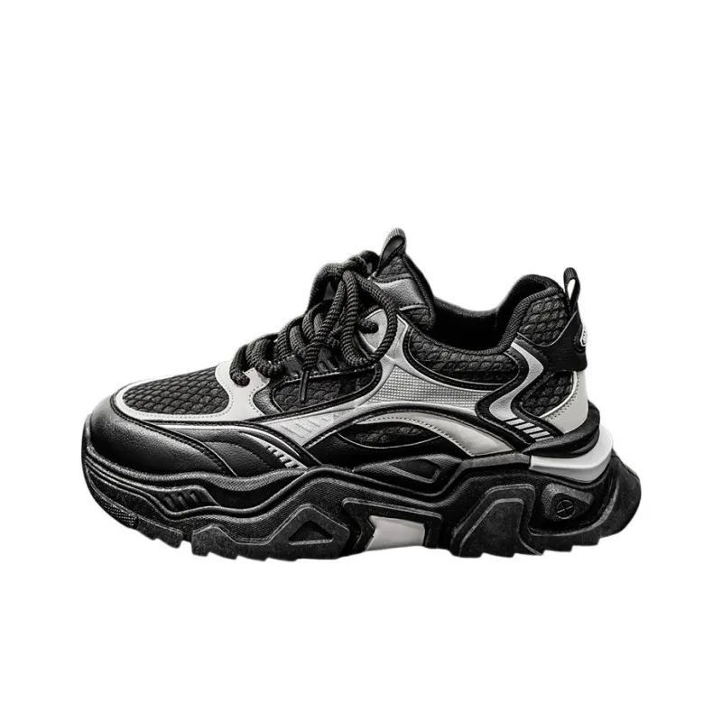 VAEL Cushioning, Slip Resistant, Abrasion Resistant, Breathable Coverage Low Top Chunky Sneakers Men's-7
