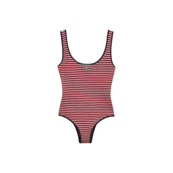 PRADA Striped Swimsuit