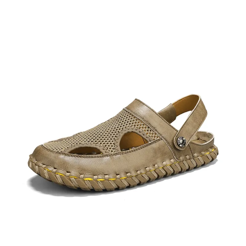 GESENLANG Slip Resistant Quick Dry Closed Toe Slippers Men's-12
