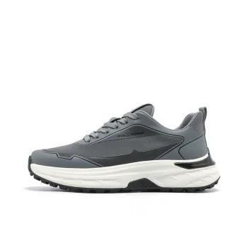 NAVIGARE Small Sailboat Height Increasing Low Top Casual Shoes Men's Gray