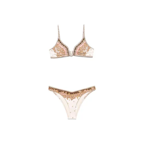 Zimmermann Maxine Plunge Wire Bikini