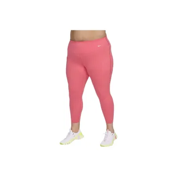 Nike Universa Women's Medium-Support High-Waisted 7/8 Leggings With Pockets Plus Size