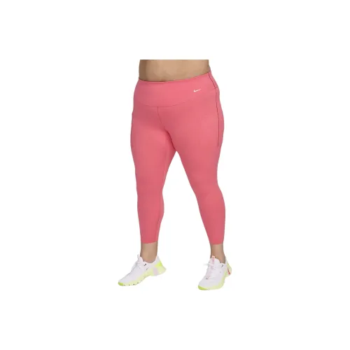 Nike Universa Women's Medium-Support High-Waisted 7/8 Leggings With Pockets Plus Size