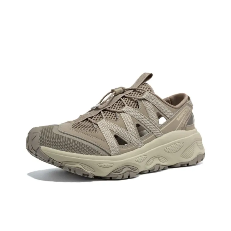 361° Slip Resistant And Breathable River Trekking Shoes Men's Beige-2