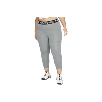 Nike Pro Women's Mid-Rise Crop Leggings Plus Size