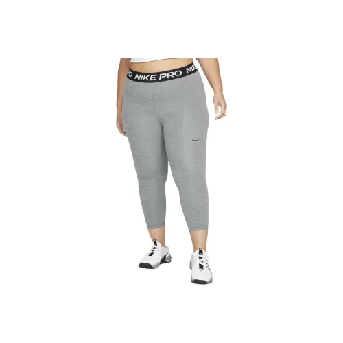 Nike Pro Women's Mid-Rise Crop Leggings Plus Size
