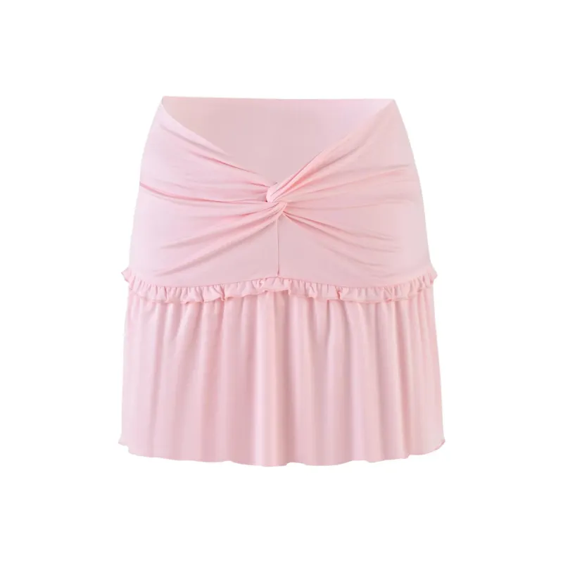 Tiger Mist KATYA MINI SKIRT Casual Short Skirts Women's Pink-0