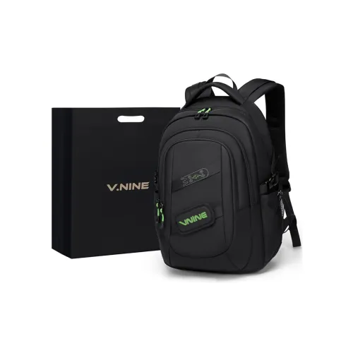 V.NINE Textile, Synthetic Leather Graduation Travel Backpack For Men And Women's Backpack Tubas Unisex Space Black