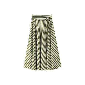 LILIXIUKE Casual Long Skirts Women's
