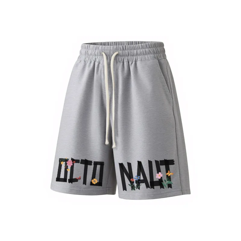 Small Columns Under The Sea Casual Shorts Unisex-4