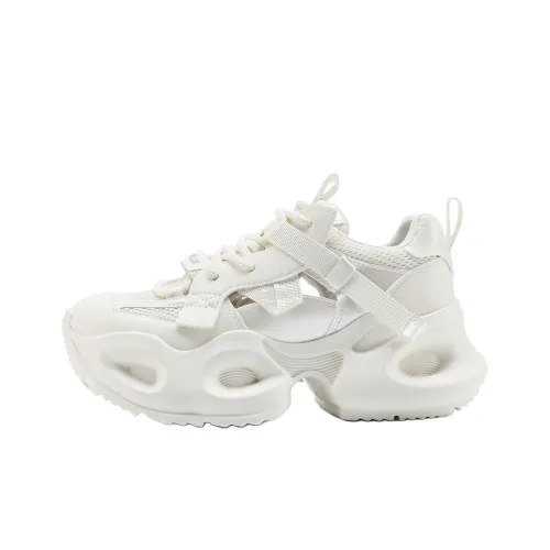 FIVE PLUS Anti Slip Wear Resistant Low Top Chunky Sneakers Women's