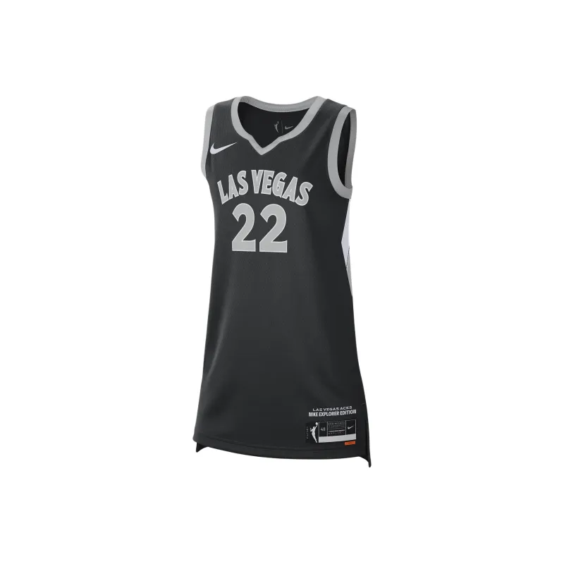 Nike A'ja Wilson Las Vegas Aces 2023 Nike Dri FIT Wnba Victory Jersey-0