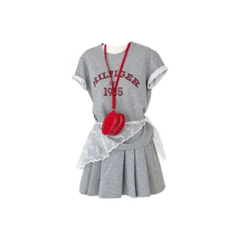 Udon House Two Piece Skirt Sets Women's