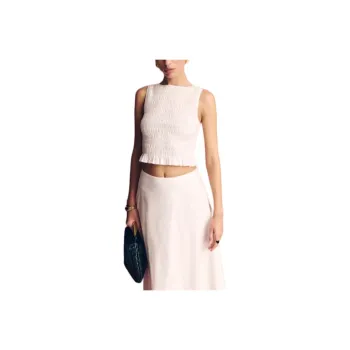 REFORMATION Skirt Set Women's White