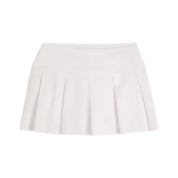 Hollister Casual Short Skirts Women's White