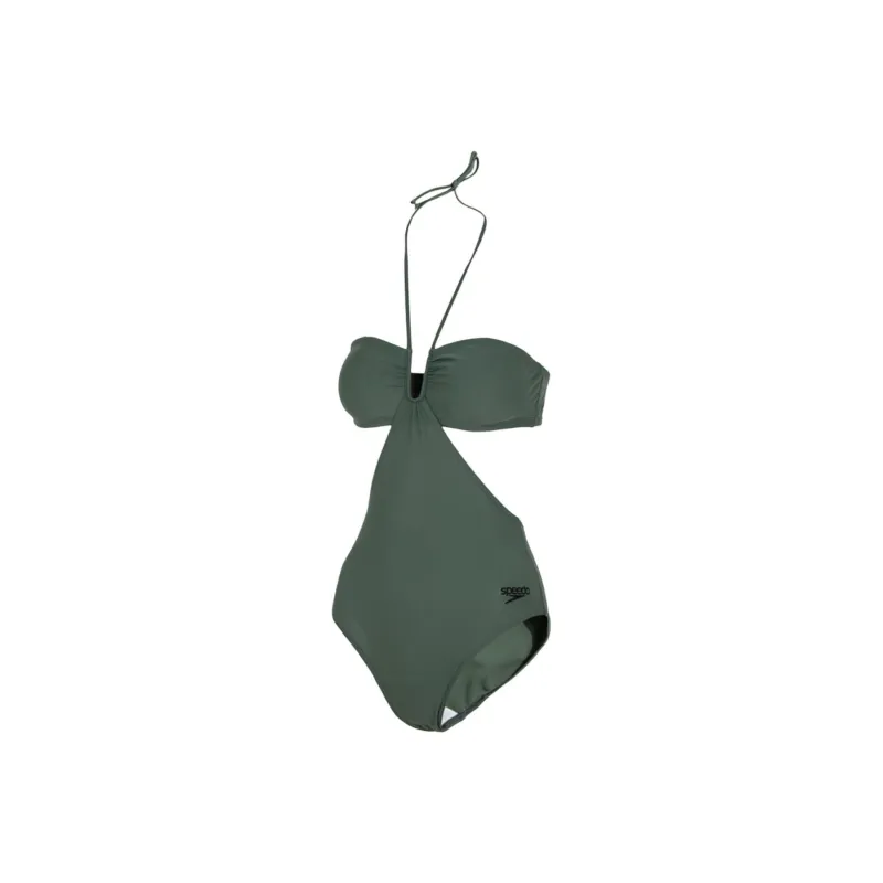 Speedo One piece Swimsuit Women's Vintage Green-0