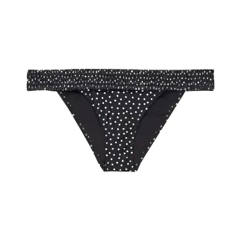Victoria's Secret Swimming Shorts Women's Black Polka Dot