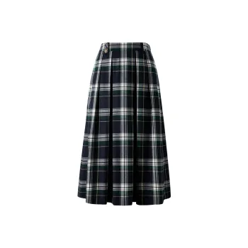 E.land Casual Long Skirts Women's Hunter Green