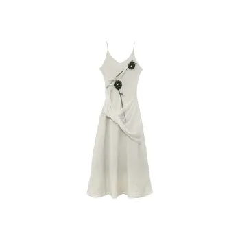 KYKW Slip Dresses Women's Apricot