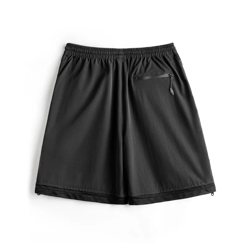 MADEN Cargo Shorts Men Black-1