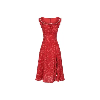 QYPRF Sleeveless Dresses Women's