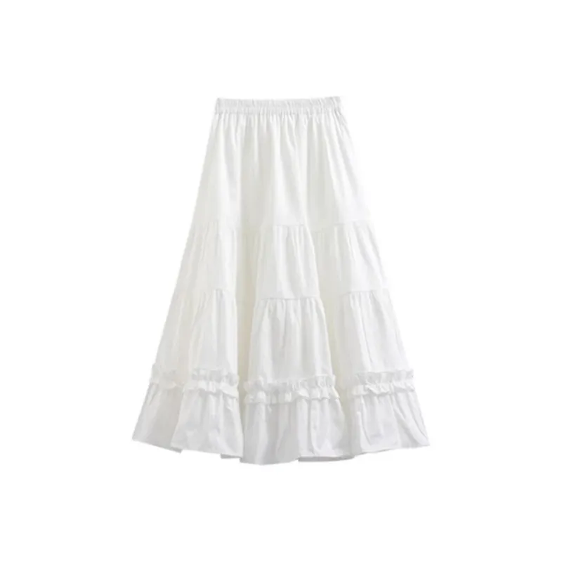 PLAY BUSH Casual Long Skirt Women's-2