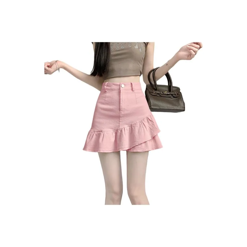 XIANSINIAO Casual Short Skirts Women's-6