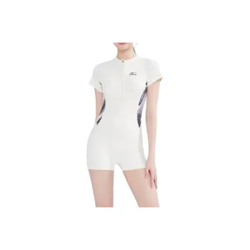Erke One piece Swimsuit Women's White