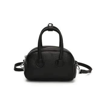 RIVMIND PU One Shoulder Handbag Women's Black/Yellow/Pink/White